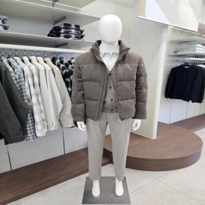 [지오지아]지오지아 24FW 스웨이드 구스다운점퍼 ABE4JP1105 DBE