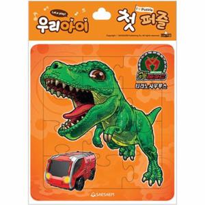 [웅진북센]공룡 메카드(티라노사우루스)우리아이첫퍼즐