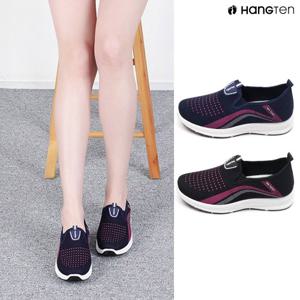 행텐 HT-2815 여성 니트 슬립온 메쉬 단화 스니커즈 운동화
