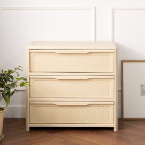 [특가추천/무료배송]비비 와이드형 3단서랍장