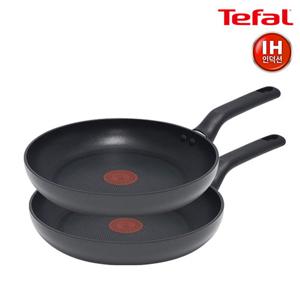 [특가!테팔!] 인덕션 파워 그레이 프라이팬 28cm 2개 세트