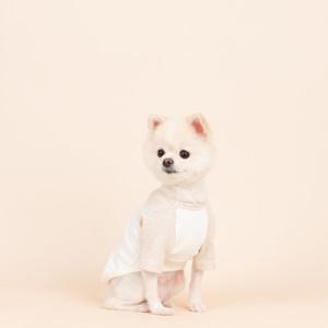 루비디 강아지옷 주주 티셔츠 오트밀