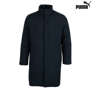 푸마 남자 남성 겨울 방한 KK 미들 거위털 구스다운 패딩 점퍼 코트 네이비