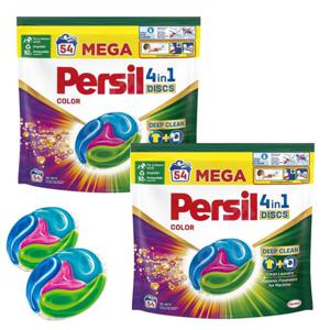 퍼실 딥클린 플러스 세탁 캡슐 세제 디스크 칼라젤 108개입