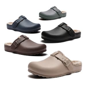 겨울신발 남녀공용 방한슬리퍼 아웃도어 캠핑 EVA 경량 쿠션 털슬리퍼 SN280