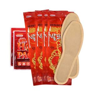 발열깔창 발뜨뜨 50세트(100장)+붙이는 발핫팩 20개