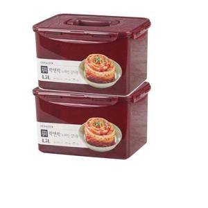 갤러리아_락앤락 HPL827WN 뉴김치통 4.5L X 2개세트