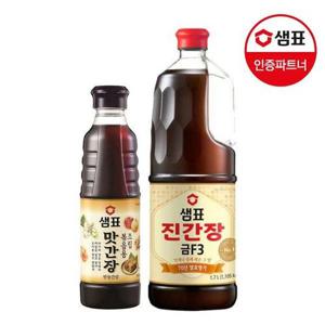 갤러리아_샘표 진간장 금F3 1.7L+맛간장 500ml