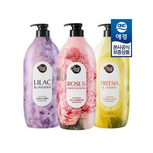[샤워메이트]샤워메이트 플라워 퍼퓸 바디워시 900g x3개