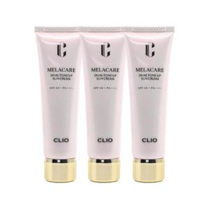 [클리오][홈쇼핑 최신상] 클리오 멜라케어 듀얼 톤업 선크림 40ml 3개