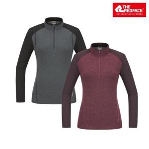 [레드페이스][레드페이스 본사] 여성 마운틴어택우먼짚티셔츠 REWFTSW21054