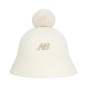 뉴발란스 키즈 프리미엄 돔햇 아동 니트 키즈 방한 겨울 모자 아이보리 NK8BDF306G-10