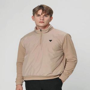 [데니스골프][DENNIS] 25FW신상 남성 방풍 하이넥 우븐 패딩 티셔츠_NAQWMTS024