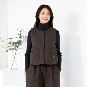 엄마옷 2온스 면 라운드 생활한복 조끼 KD516139 중년여성의류/60대/70대/마담/빅사이즈/할머니옷