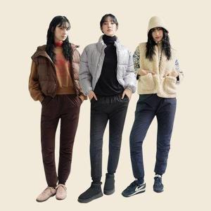 [벨리츠]25FW 여성 보아퍼 패딩팬츠 3종