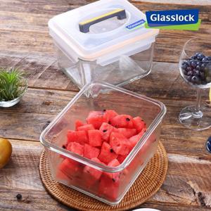 2개세트 글라스락 다용도 밀폐용기 핸디 김치통/쌀통 2.5L