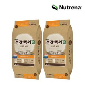 건강백서 순 건강한피부 7.2kg 2개/ 기능별맞춤사료