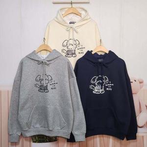 [말괄량이]웜후드티01(기모)  초등고학년 10대의류 주니어옷 남아 여아의류