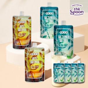 [더스푼] 깊은향과 풍미 속이편한 락토프리 밀크티 파우치 얼그레이 280ml X 4개세트