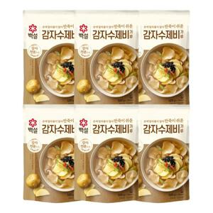 [CJ]백설 감자수제비가루 500g x6개