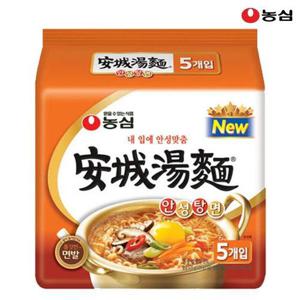 갤러리아_농심 안성탕면 125g x 5봉