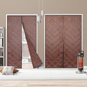 두꺼운방풍막 난방커튼 방풍비닐 현관문바람막이 방한 (WD6308F)