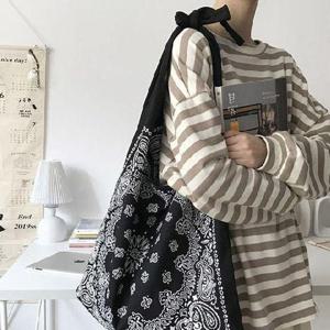 남여공용 페이즐리 에코백 숄더백 빅백 ST130 (WE2D2AE)