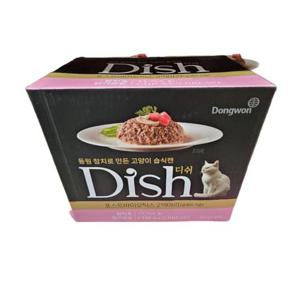 동원 DISH 애묘용 캔사료 3.84kg(160gX24개)