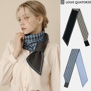 갤러리아_[루이까또즈] 플랭클린체크 쁘띠 니트 머플러 2CMK486
