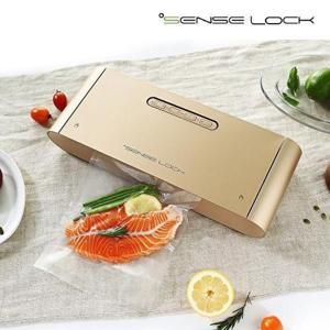 [센스락]진공포장기 시즌2 골드(전용 비닐팩 50장)