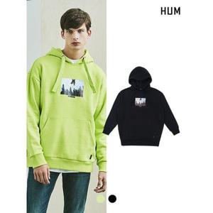 [흄]유니) 보더 기모 후드티셔츠(FHMWCTH706M)