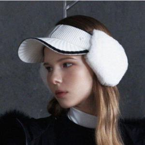 [레노마골프]여성 퍼귀달이 니트 바이저 RWACN8812-101_IC