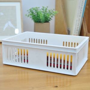 [창신리빙]PP스텝바스켓 3호 화이트