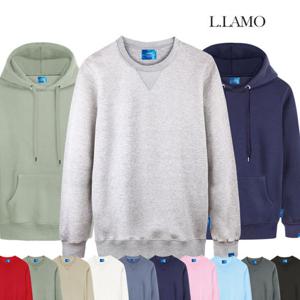 엘라모 M 무지11종 기모 맨투맨 S~4XL 남녀공용