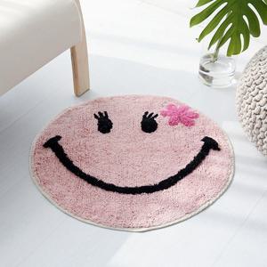 마켓비 LAUF 스마일 러그 60cm 바스켓볼 핑크