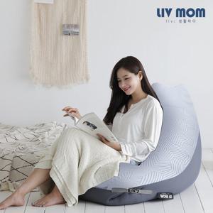 리브맘 달콤 빈백 아이스쿨링 냉감 쇼파 그레이