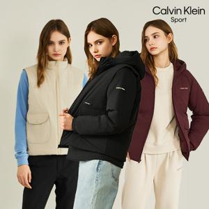 [CK스포츠] 25FW 여성 패딩 점퍼+베스트 셋업