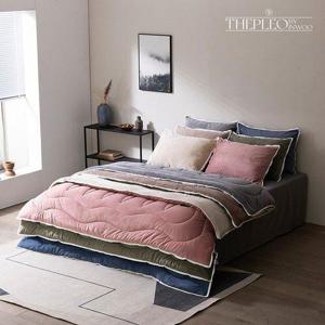 [더플레오][더플레오]베이즌 극세사 차렵이불 3장 + 베개커버 6장 세트_637973