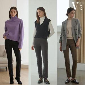 [브이컷](V.CUT) 여성 기모 날씬 팬츠 3종