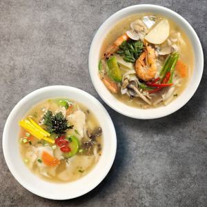 [우정제면소] 맑은해물맛 칼국수 6인분+수제비 6인분 외 각각 12인분