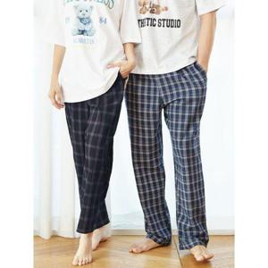 [TRY]남녀공용 코튼 플란넬 9부 팬츠