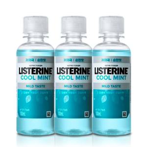 리스테린 쿨민트 마일드 100ml x 3개 / 순한맛 / 휴대용