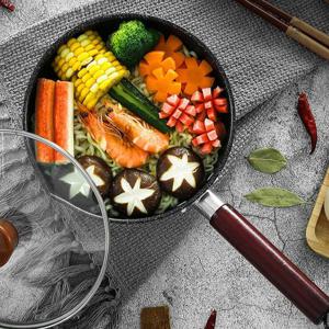 라면냄비 가정 이유식 스텐 인덕션 밀크 냄비 일본식 코팅 편수냄비 20CM L050