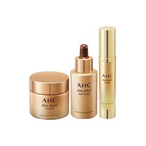 [AHC]AHC 리얼 골드 세럼 25ml+앰플 30ml+크림 50ml