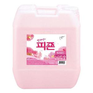 피죤세제 피죤 섬유유연제 핑크로즈 20L 말통 빨래세제 HWB76108