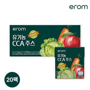갤러리아_[이롬] 유기농 CCA주스 20팩 (140ml x 20팩 x 1박스)