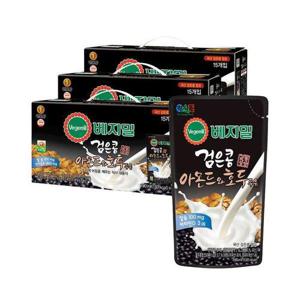 갤러리아_베지밀 검은콩 아몬드와호두 두유 190mlx45봉 (파우치)