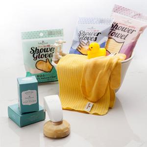 NEW황금손 때장갑 손2세트+벙2세트+(한방비누1개증정)