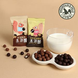 [산과들에] 달콤바삭한 초코토리 초코볼 15g x 60봉 과자간식