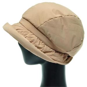 [플릭앤플록]JJU10.패딩 볼륨 중년여성 벙거지모자 엄마 겨울 방한 외출 모자 버킷햇